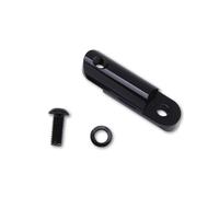 HIGHSIDER 16-L mirror extension, glossy black, black