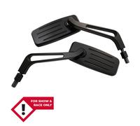 HIGHSIDER Aluminium mirror ACTION, black