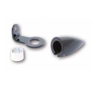 HIGHSIDER CNC aluminium housing with holder for MONO units, black