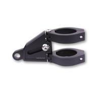 HIGHSIDER CNC aluminium lamp holder set EXTEND for í˜ 42-43 mm, length adjustable, black, black