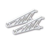 HIGHSIDER CNC aluminium lamp holder, silver, size 65 mm