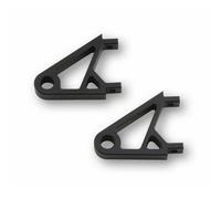 HIGHSIDER CNC Alu lamp holder XS, black anodized, pair, black, size 65 mm