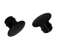 Highsider Pro M10 CNC Machined Black Mirror Thread Caps For Motorcycle