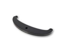 HIGHSIDER CNC headlight holder BOTTOM TYP1, black