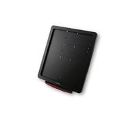 HIGHSIDER CNC license plate mounting plate, black anodized, black