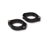 HIGHSIDER CNC standpipe clamps, 42-43 mm, black