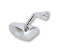 Highsider handlebar end mirror FERRARA 2, chromed