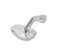 Highsider handlebar end mirror VICTORY, 1 inch, chrome