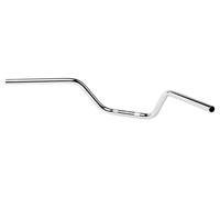 Highsider L03 Tourer handlebar, W: 800mm 7/8 inch, with ABE, steel, chrome