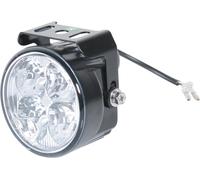 Highsider Led Daytime Running Light LIGHT, ROUND, BLACK, 72MM