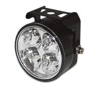 HIGHSIDER LED daytime running light Aluminium Housing, black