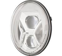 HIGHSIDER 7 inch LED headlight insert TYPE 8, silver
