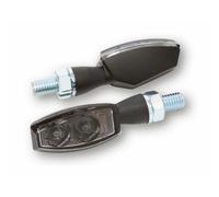 HIGHSIDER LED rear, brake light, turn signal unit BLAZE, black, tinted, black