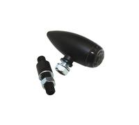 Highsider LED taillight MICRO-BULLET, black, tinted