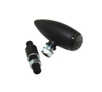 HIGHSIDER LED taillight MICRO-BULLET, black, tinted, black