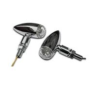 HIGHSIDER HIGHSIDER LED indicators MICRO-BULLET, silver