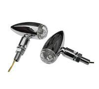 HIGHSIDER MICRO-BULLET LED turn signal, silver-gold