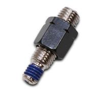 HIGHSIDER Mirror adapter M10 x 1.25 left-hand thread to M8, black, black