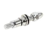 HIGHSIDER Mirror adapter Harley to 5/16 inch-18 UNC, chrome, silver