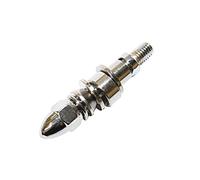 HIGHSIDER Mirror adapter Harley to M8, chrome, silver
