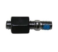HIGHSIDER Mirror adapter M8 to M8, black, black
