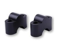 Highsider RiseUp spacer blocks aluminium, 25 mm, black