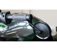 HIGHSIDER pro Bar End Mirror Nova-RUN Black Short (1pc), black
