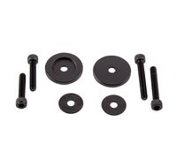 HIGHSIDER pro Handlebar End Adapter For PIAGGIO VESPA Models, Black (Pair), black