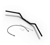 HIGHSIDER pro handlebar kit Flat Track L14, Ø25.4 mm with brake line, H-D Nightster, 22-, black