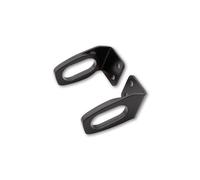 HIGHSIDER pro Indicator Adapter Black For Original Indicator, For License Plate Holder, For Honda (Pair), black