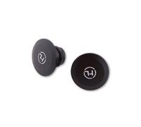 HIGHSIDER CNC cover caps for M10, black matt, black