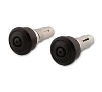 HIGHSIDER pro Retro Handlebar Ends Black, black
