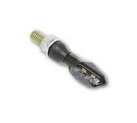 Highsider Pro Sonic-X2 LED Blinker E-Black/Smoked Pair For Motorcycle
