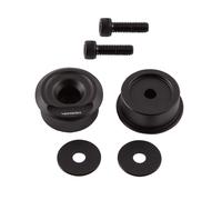 HIGHSIDER pro Special Bar End For PIAGGIO VESPA Models, Black (Pair), black