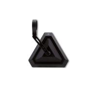 HIGHSIDER TETRA handlebar end mirror, short, black