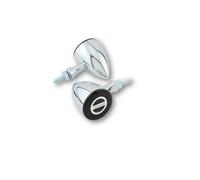 HIGHSIDER ROCKET BULLET LED turn signal/position light, silver-gold