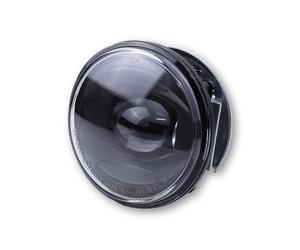 HIGHSIDER smart 4 Inch Headlight Insert LED Black Dipped Beam, E-Approved (1pc), black