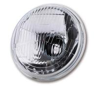 HIGHSIDER smart 5 3/4 Inch Insert H4 Embossed Glass, With Parking Light, E-Approved (1pc)