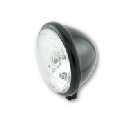 HIGHSIDER smart 5 3/4 Inch Headlight Bates Style Black E-Approved (1pc), black