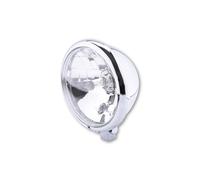 HIGHSIDER smart 5 3/4 Inch Headlight Bates Style Chrome E-Approved (1pc)
