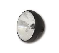 HIGHSIDER smart 7 Inch Headlight British Style Black E-Approved (1pc)