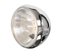 HIGHSIDER smart 7 Inch Headlight British Style Chrome E-Approved (1pc)