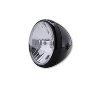 HIGHSIDER smart 7 Inch Headlight Reno Black E-Approved (1pc), black