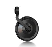 HIGHSIDER smart Bar End Mirror Circula-S Black Short (1pc), black