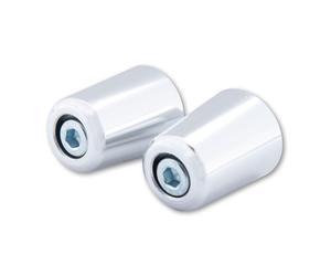 HIGHSIDER smart Bar End Weights For Original Kawasaki Handlebars, Chrome-plated
