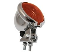 Highsider Smart Bates Style LED Rear Pilot Chrome For Motorcycle Parts