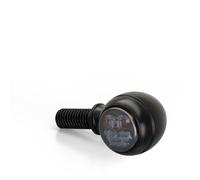 HIGHSIDER Smart Circula-S LED Indicator Body Black / Lens Smoked (Pair), Front & Rear
