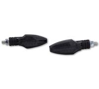 HIGHSIDER Smart Como LED Indicator Body Carbon / Lens Smoked (Pair), Front & Rear, black