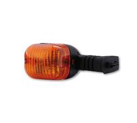 HIGHSIDER Smart Duc-Style Bulb Indicator Body Black / Lens Orange (1pc), Front Left & Rear Right, black