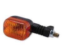 HIGHSIDER Smart Duc-Style Bulb Indicator Body Black / Lens Orange (1pc), Front Right & Rear Left, black